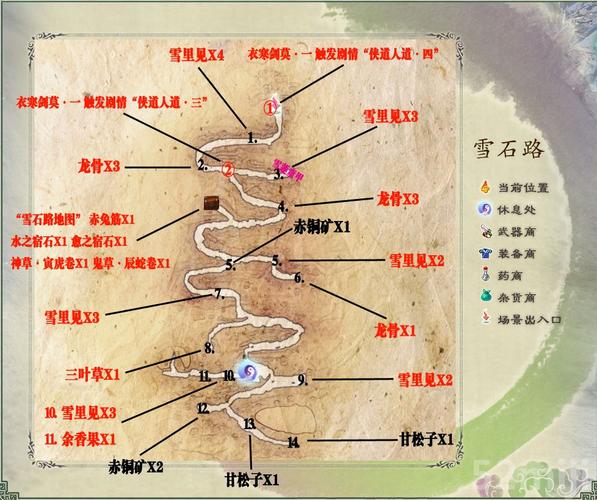 仙剑5前传手游升级路线攻略